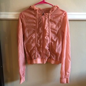 Fabletics Donovan Pink Windbreaker Size Small